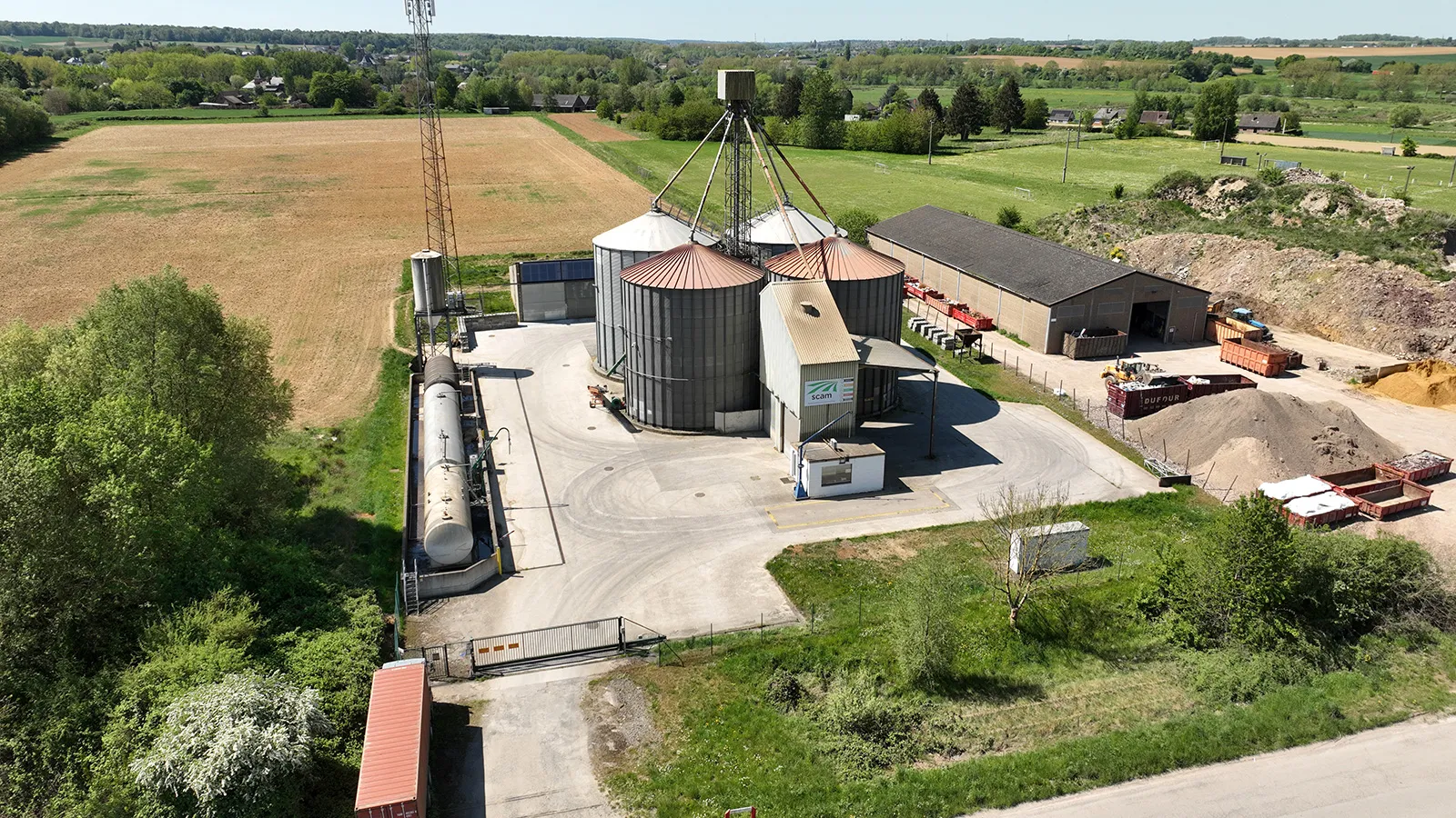 SCAM depot Solre sur Sambre