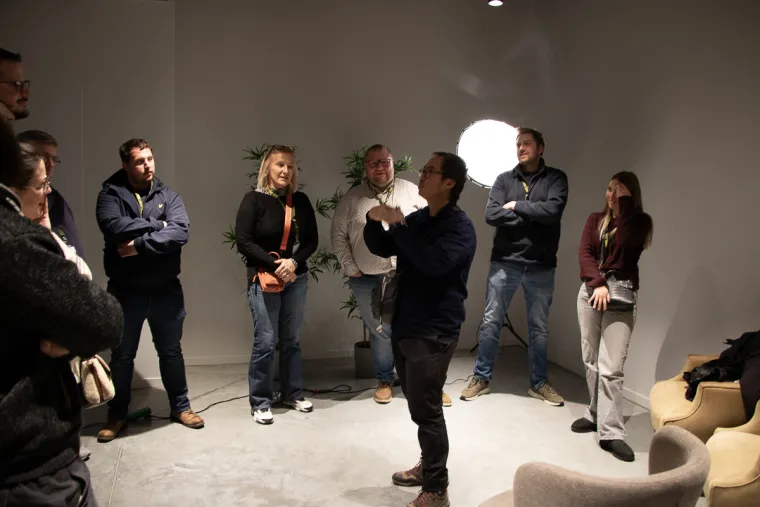 photo prise lors d'un atelier avec le photo mentaliste