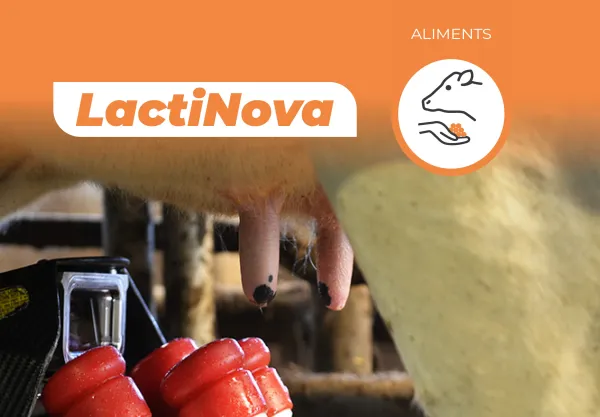 Pub LactiNova aliments robots vignette