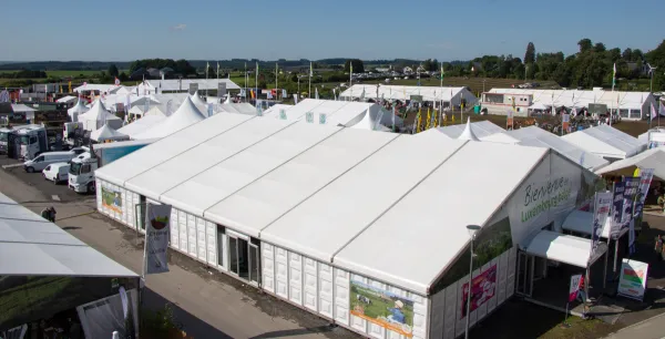 vue a&eacute;rienne foire de libramont